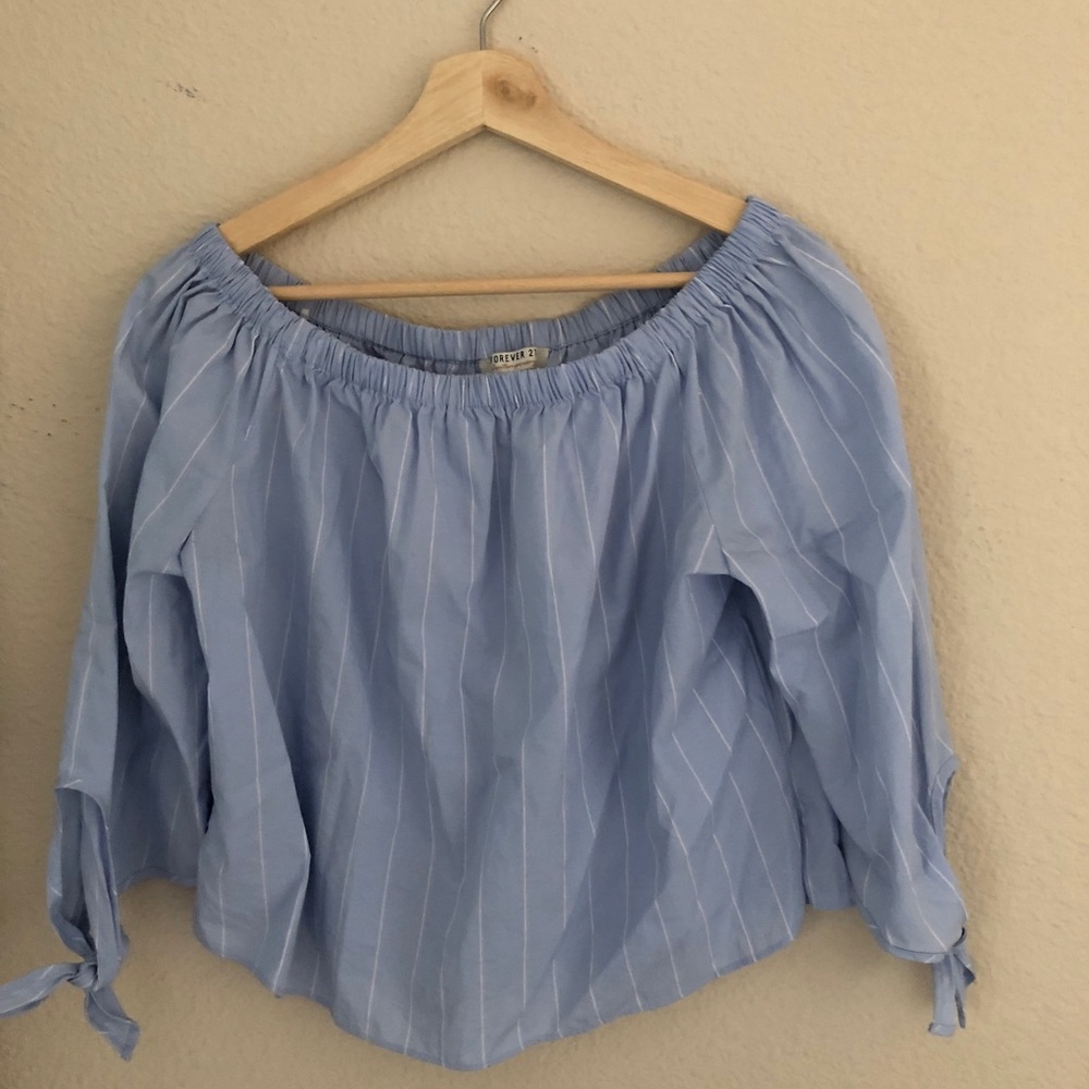 Forever 21 off the shoulder top